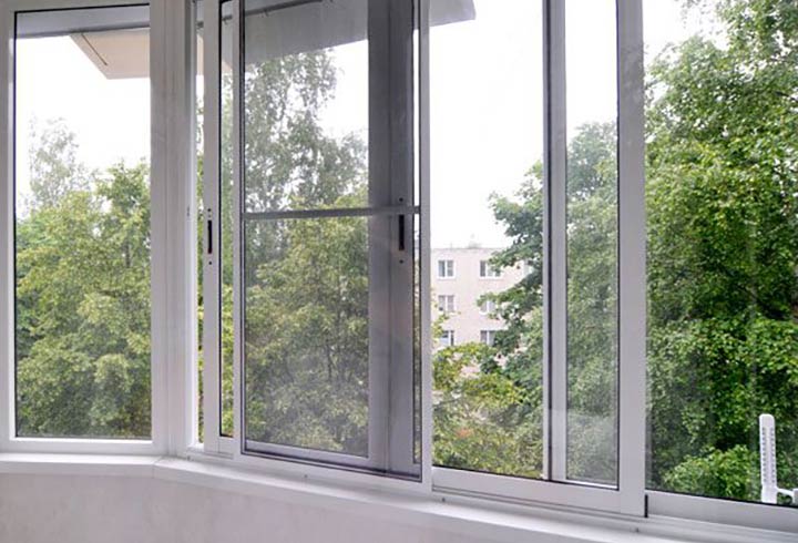Schiebefenster aus Aluminium