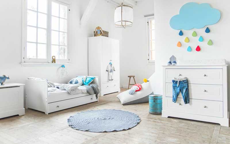 Safe windows in the children's room