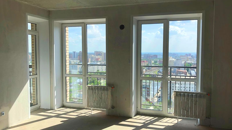 Verglasung einer Dreizimmerwohnung: Vertrauen Sie nur Profis