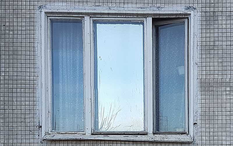 Kunststofffenster für Chruschtschow