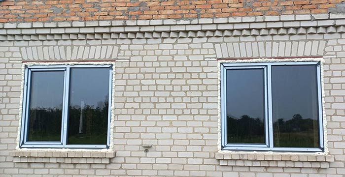 Sizes of windows for the house